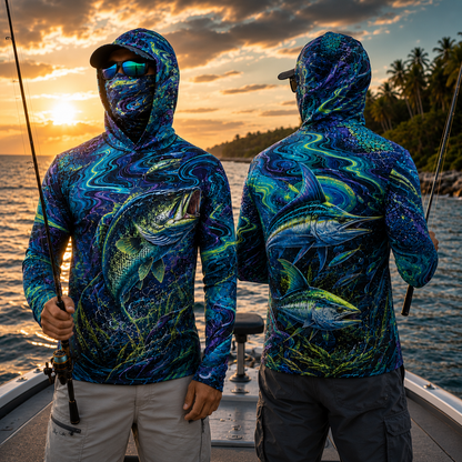 Offshore Mask Hooded Fishing Shirt