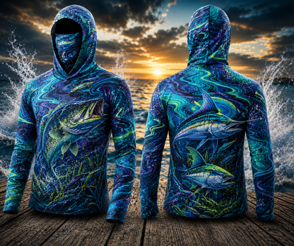 Offshore Mask Hooded Fishing Shirt